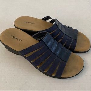 St Johns Bay women sandals size 8.5 leather